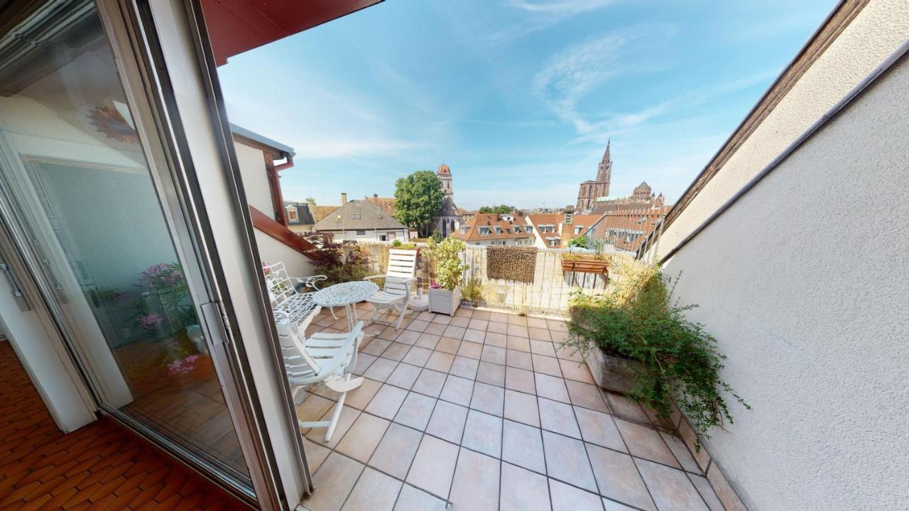 145M² City Center 4 Bedrooms View Of The Cathedral Strasbourg Exterior foto