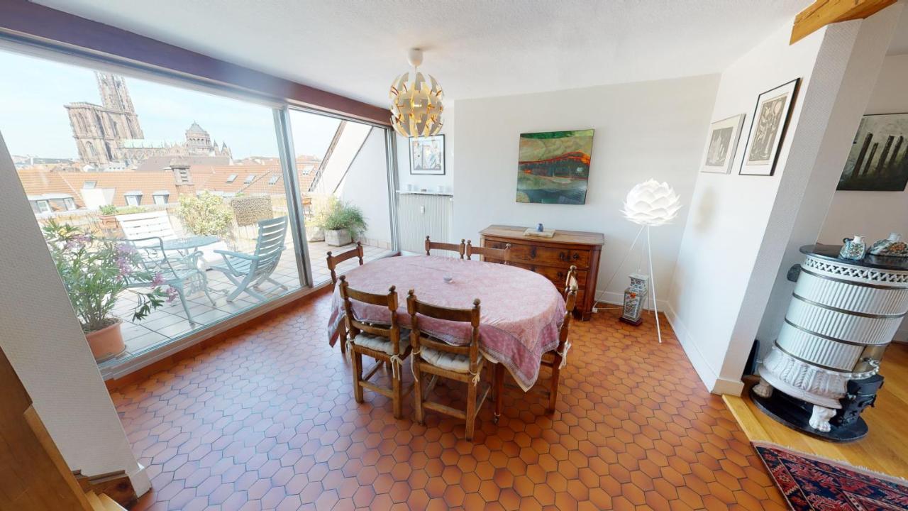 145M² City Center 4 Bedrooms View Of The Cathedral Strasbourg Exterior foto