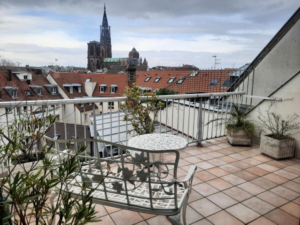 145M² City Center 4 Bedrooms View Of The Cathedral Strasbourg Exterior foto