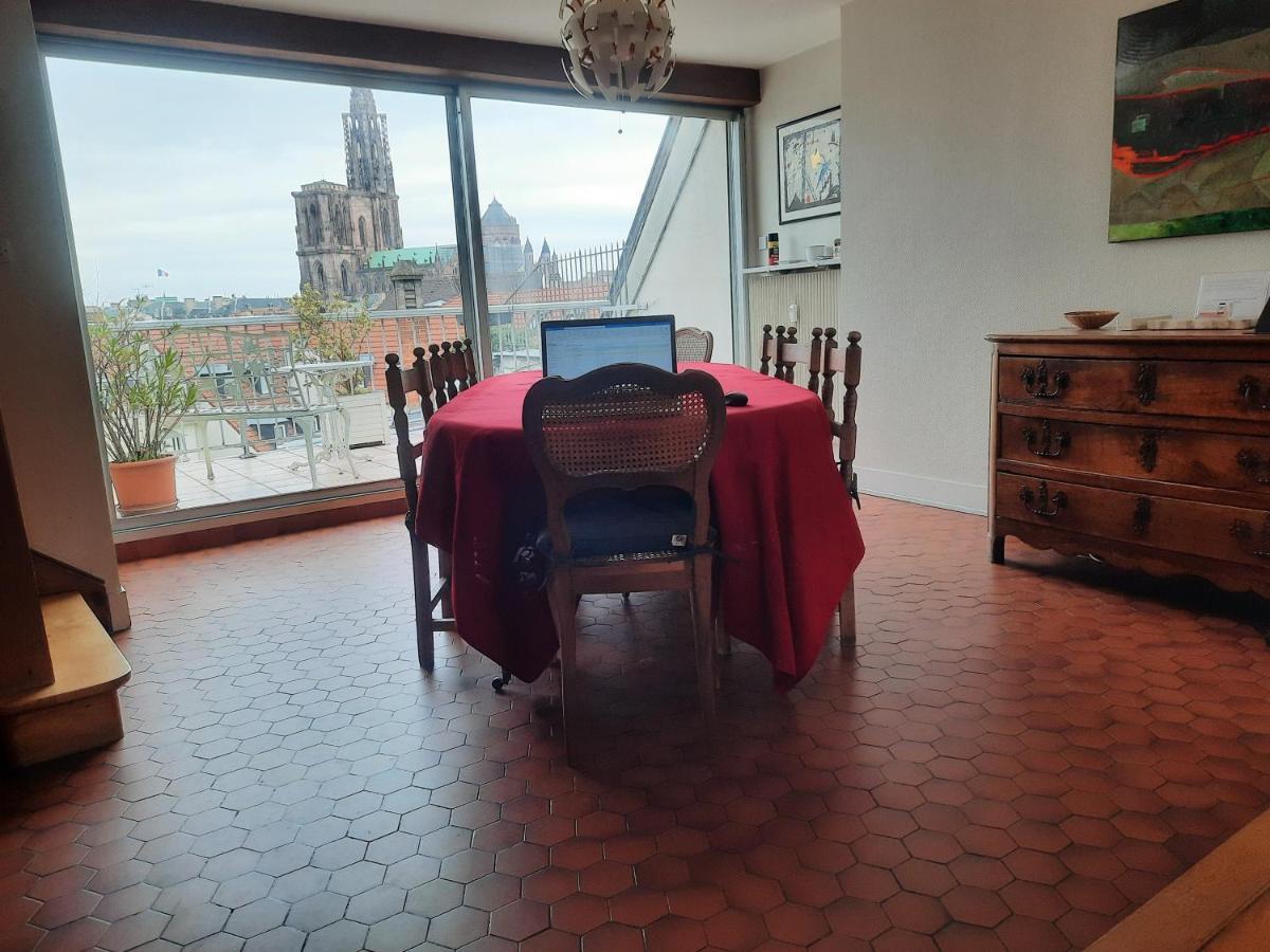 145M² City Center 4 Bedrooms View Of The Cathedral Strasbourg Exterior foto