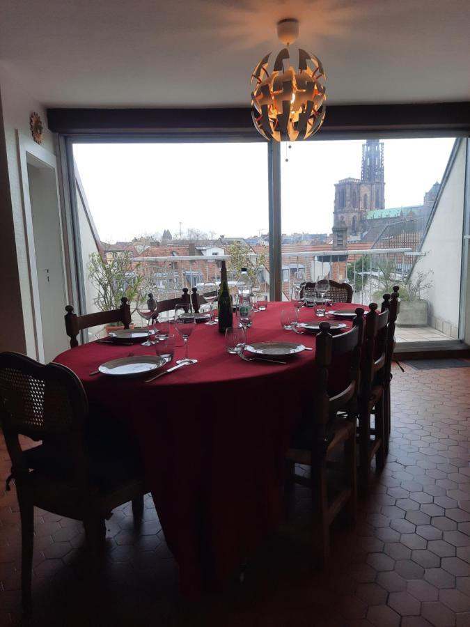 145M² City Center 4 Bedrooms View Of The Cathedral Strasbourg Exterior foto